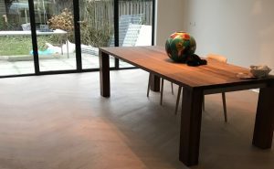 Hongaarse Punt, Eiken Houten Vloer: Amsterdam Zuid, op vloerverwarming